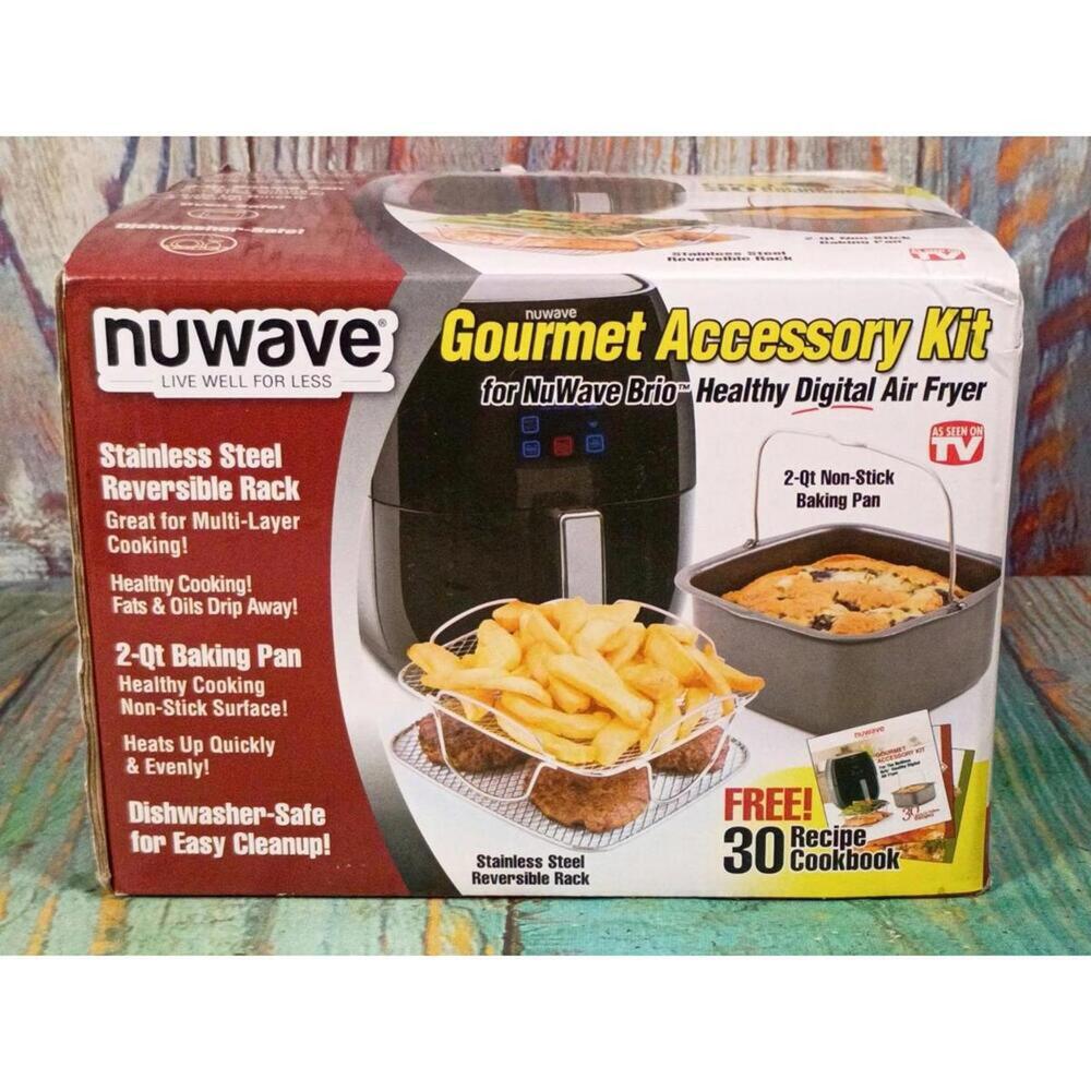 Nuwave‎ Gourmet Accessory Kit for Brio Healthy Digital Air Fryer